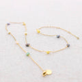 Choker Met Kleurrijke Parels