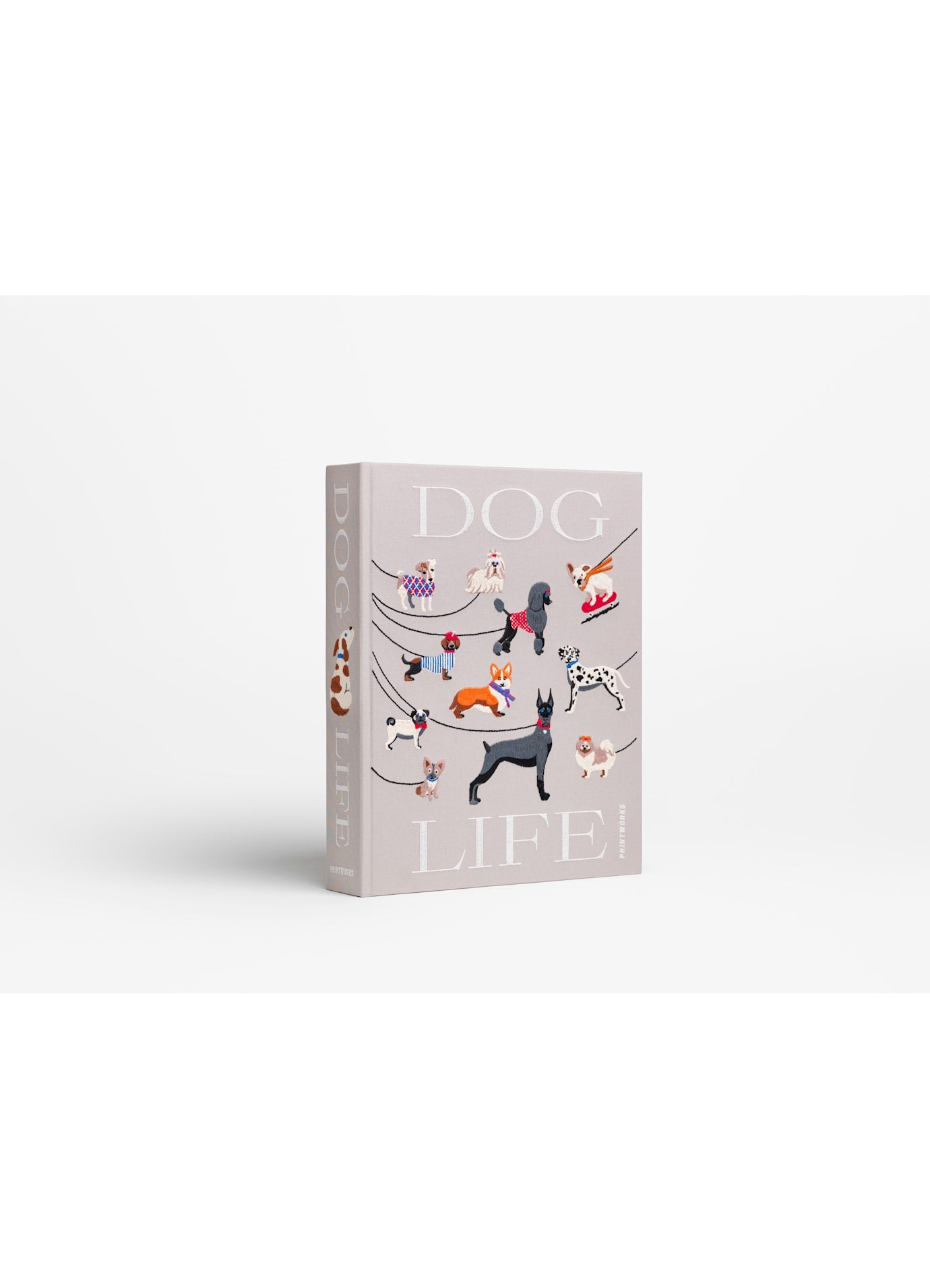 Printworks - Embroidered Photo Album / Dogs