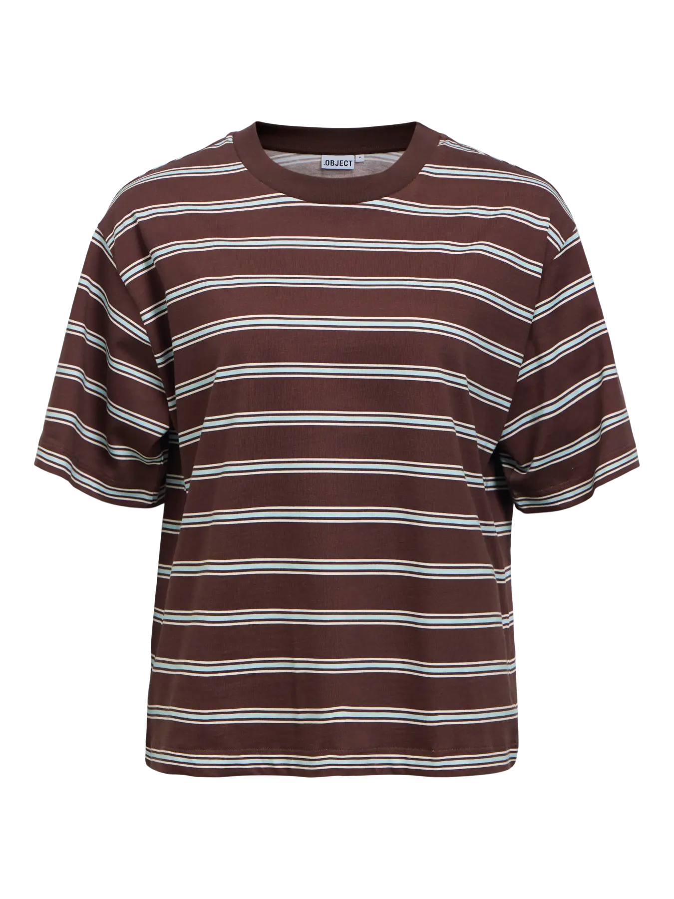 Object Loose Fit T-Shirt - Seal Brown / Winter Sky