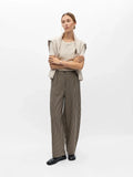 Object - Senna Barrel Pants / Hummus-Brown-Black