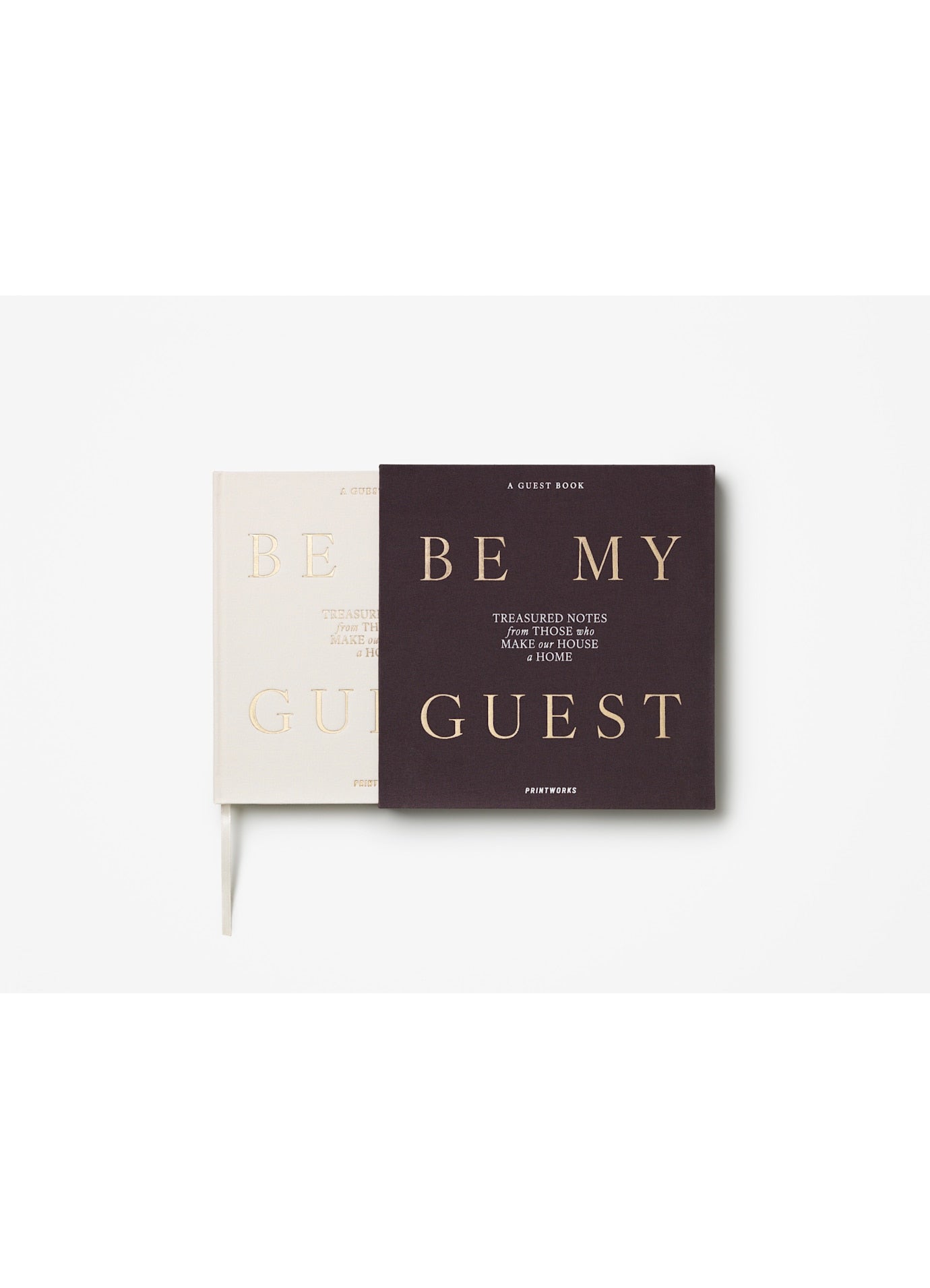 Printworks - Guest Book / White/Anthracite