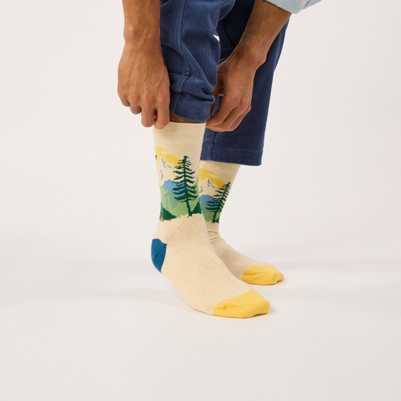 Billybelt - Patterned Socks / Yellowstone