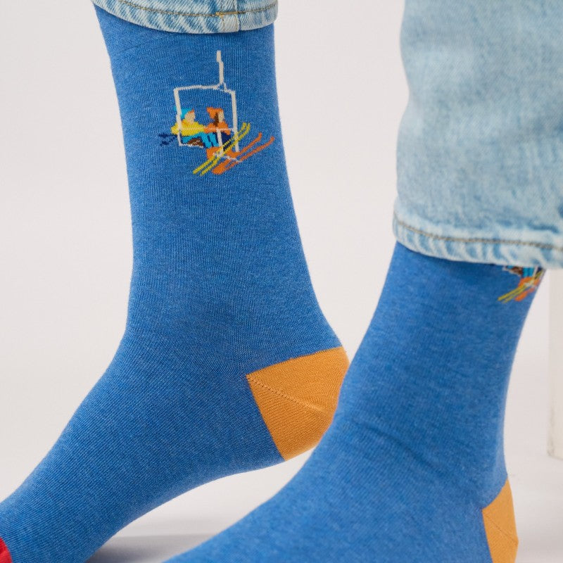 Billybelt - Patterned Socks / Ski Lift