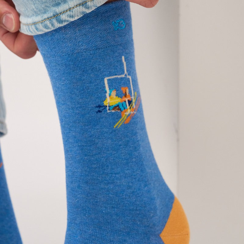 Billybelt - Patterned Socks / Ski Lift