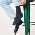 Billybelt Plain Socks - Navy Blue