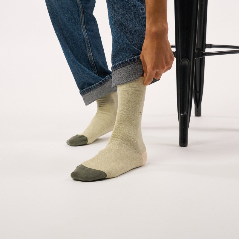 Billybelt Plain Socks - Light Green