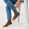 Billybelt - Plain Socks / Mottled Khaki