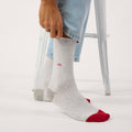 Billybelt - Plain Socks / Mottled Grey
