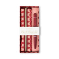 Pen & Pouch Set - Pinwheel Pink