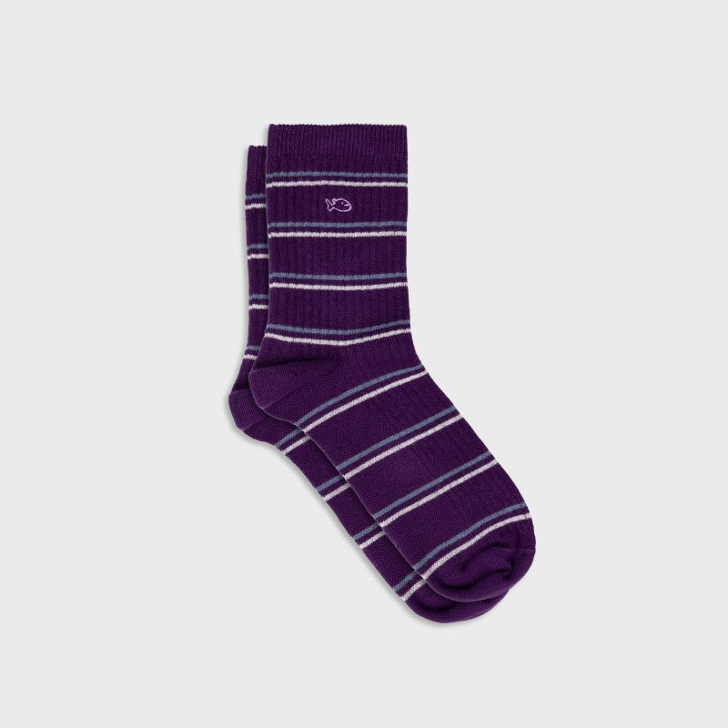 Billybelt - Striped Socks / Purple