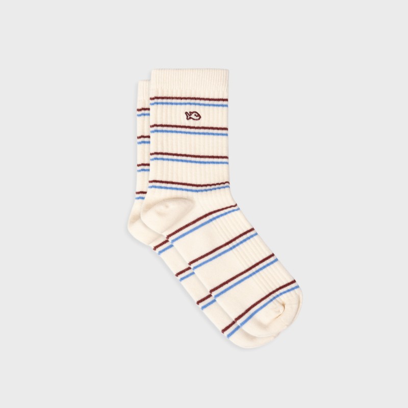 Billybelt - Striped Socks / Beige