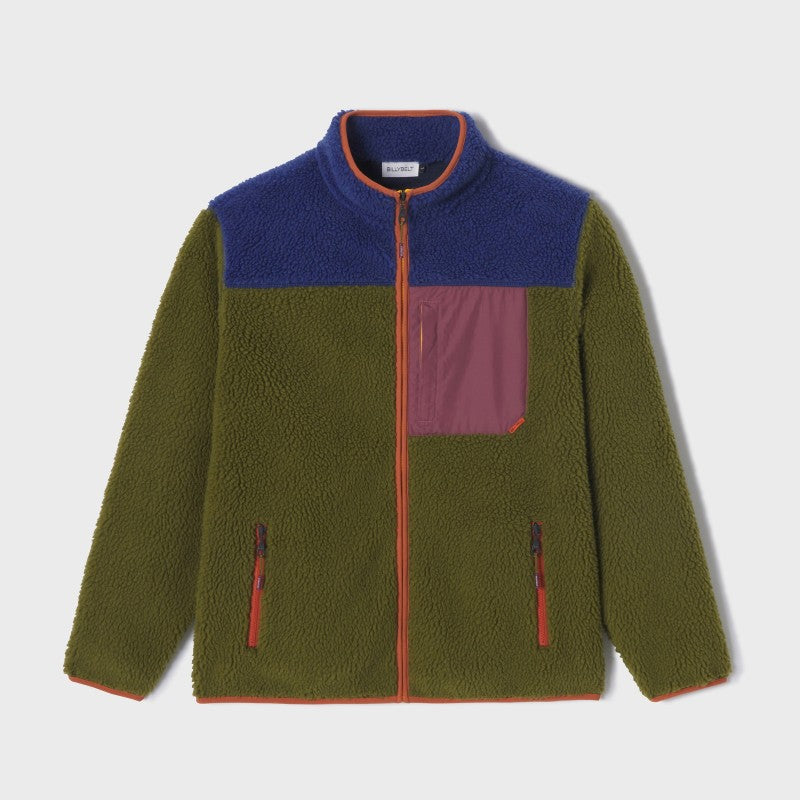 Billybelt - Unisex Sherpa Jacket With Zip