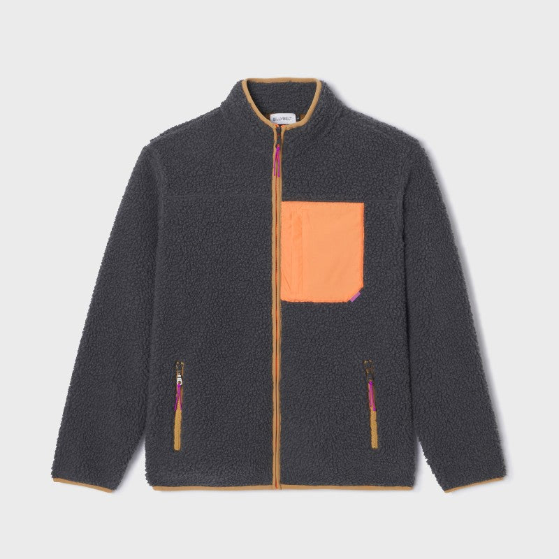 Billybelt - Unisex Sherpa Jacket With Zip