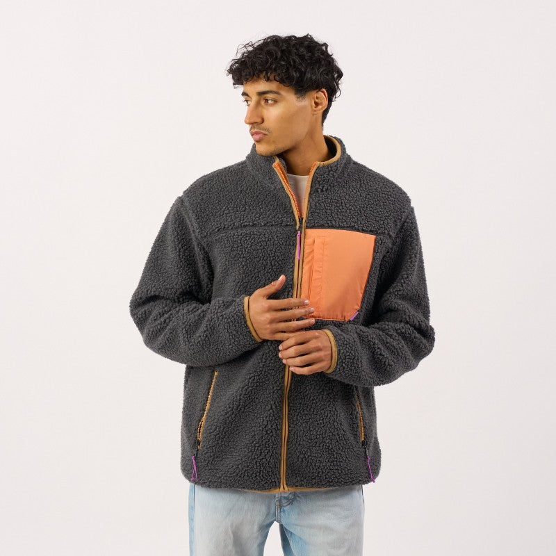 Billybelt - Unisex Sherpa Jacket With Zip