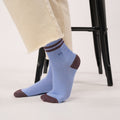 Billybelt - Vintage Glitter Socks / Blue Grey