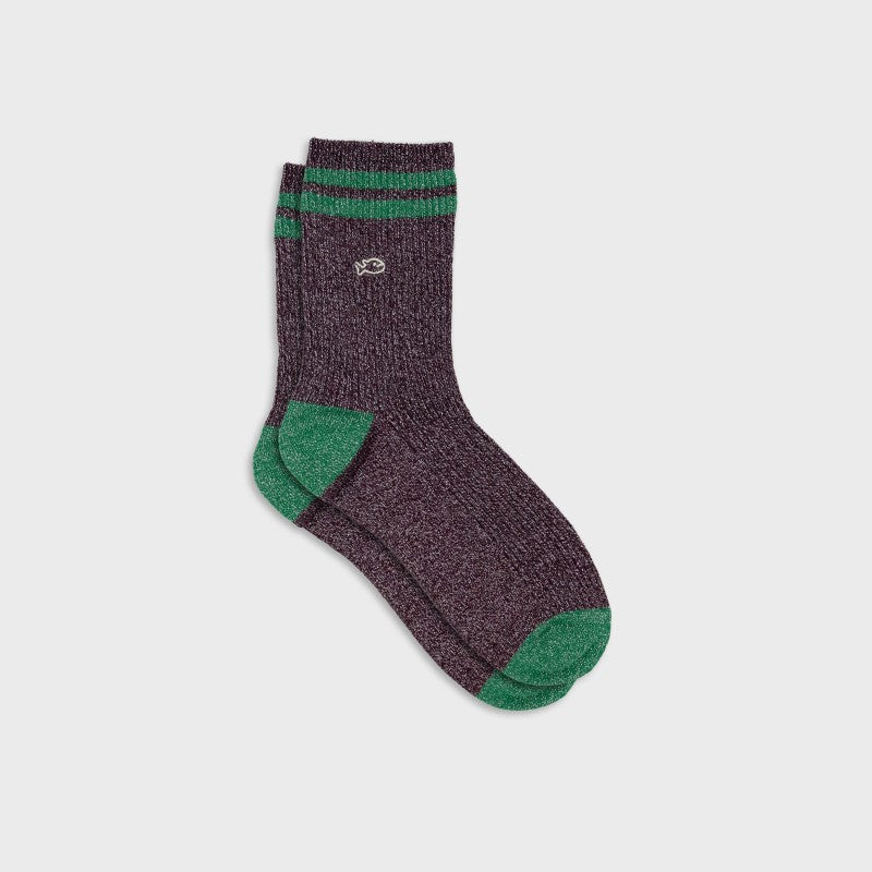 Billybelt - Vintage Glitter Socks / Burgundy
