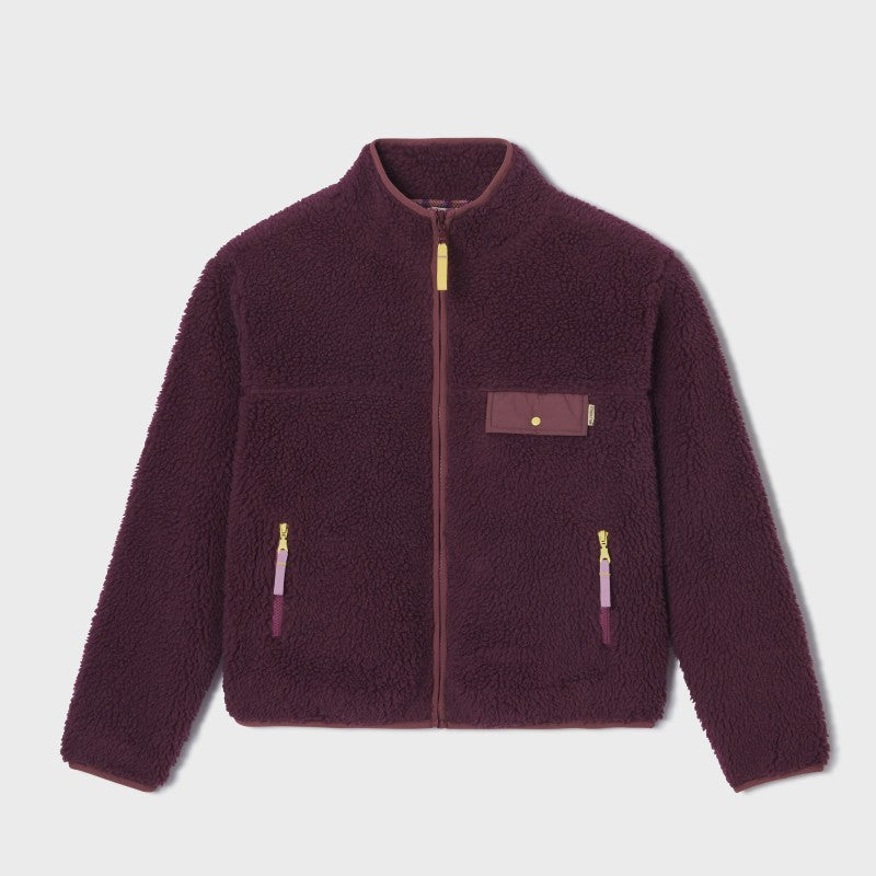 Billybelt - Women's Long Sleeves Sherpa Jacket With Zip