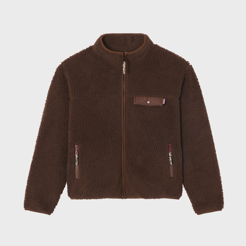 Billybelt - Women's Long Sleeves Sherpa Jacket With Zip