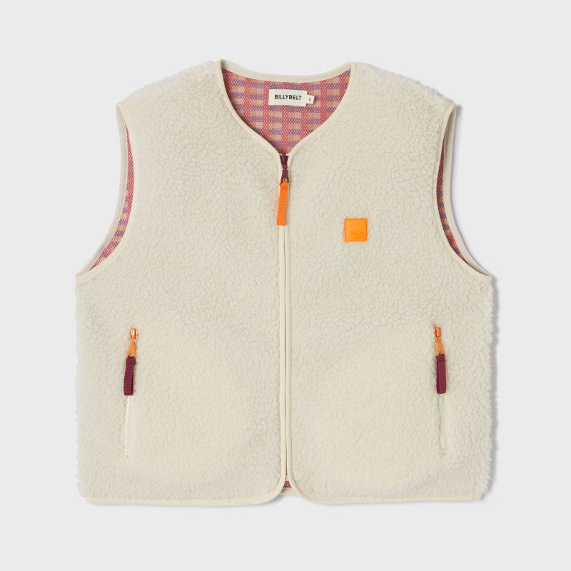 Billybelt - Women's Sleeveless Sherpa Jacket With Zip
