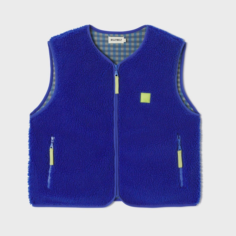Billybelt - Women's Sleeveless Sherpa Jacket With Zip