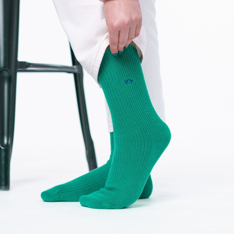 Billybelt Wollen Sokken - Groen