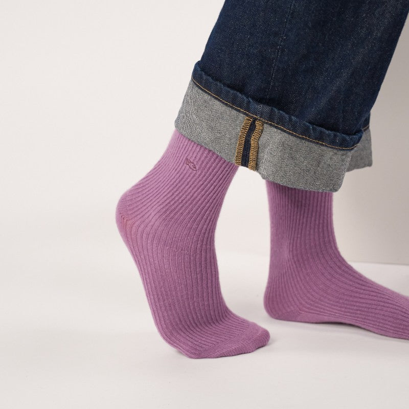 Billybelt Wollen Sokken - Lilac