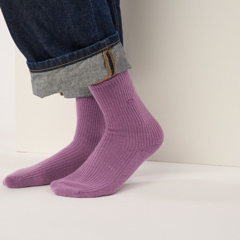 Billybelt Wollen Sokken - Lilac