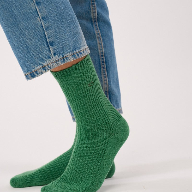 Billybelt Wollen Sokken - Forest Green