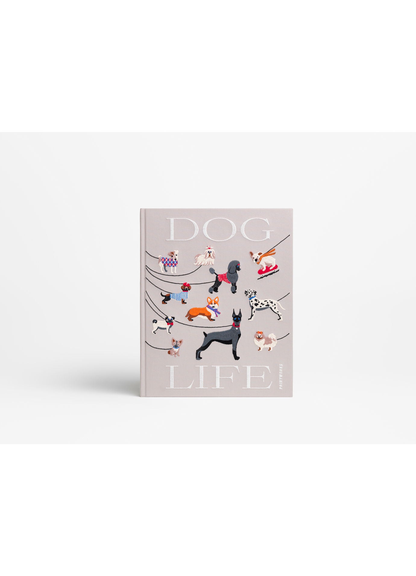 Printworks - Embroidered Photo Album / Dogs